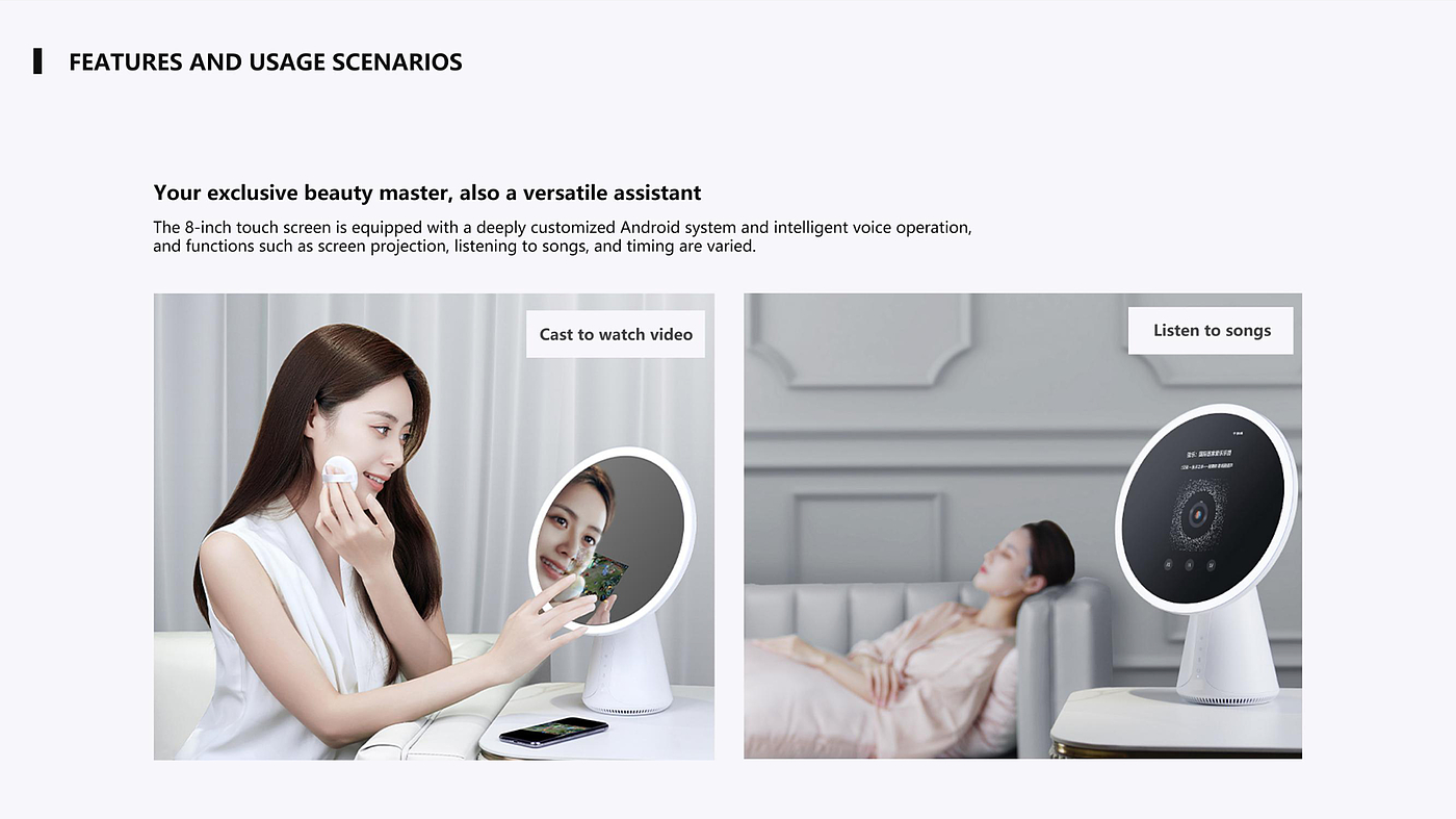 Make up，mirror，cosmetology，Mirror display，intelligence，