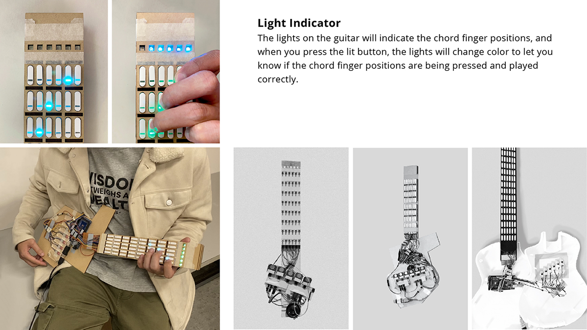 Light，Digital guitar，Musical Instruments，originality，