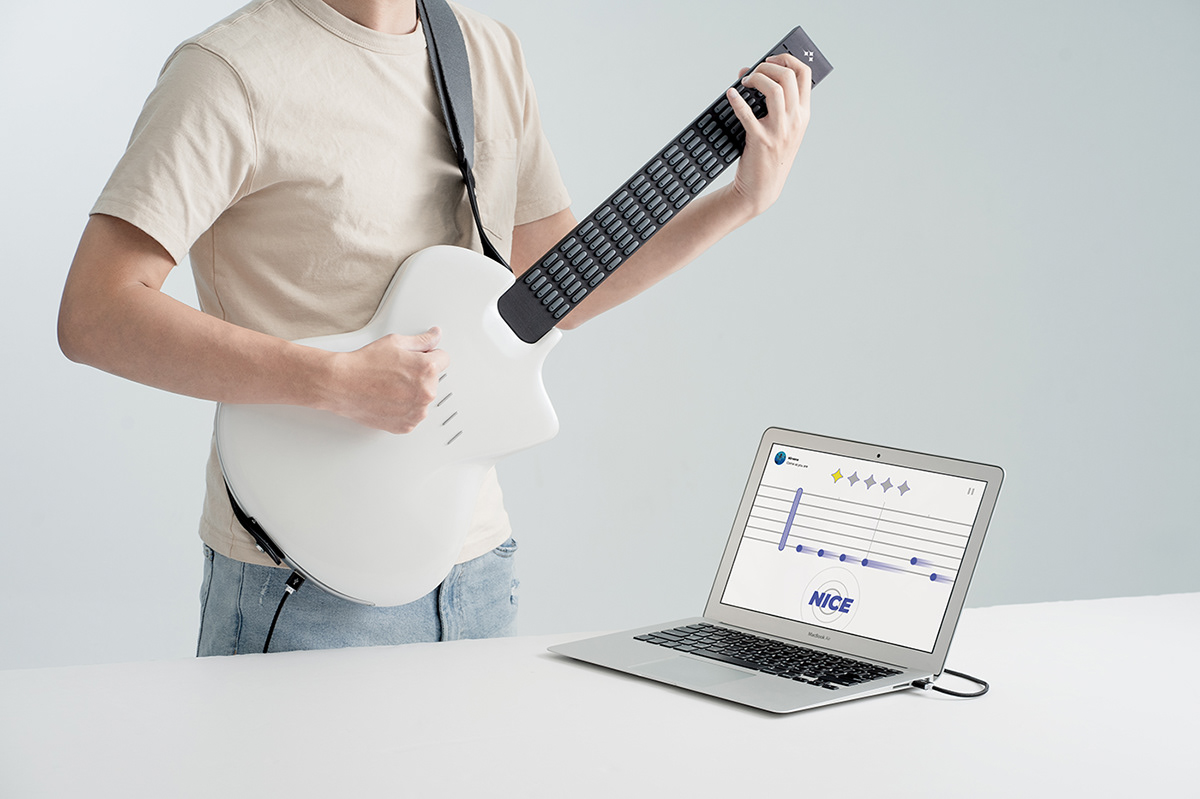 Light，Digital guitar，Musical Instruments，originality，