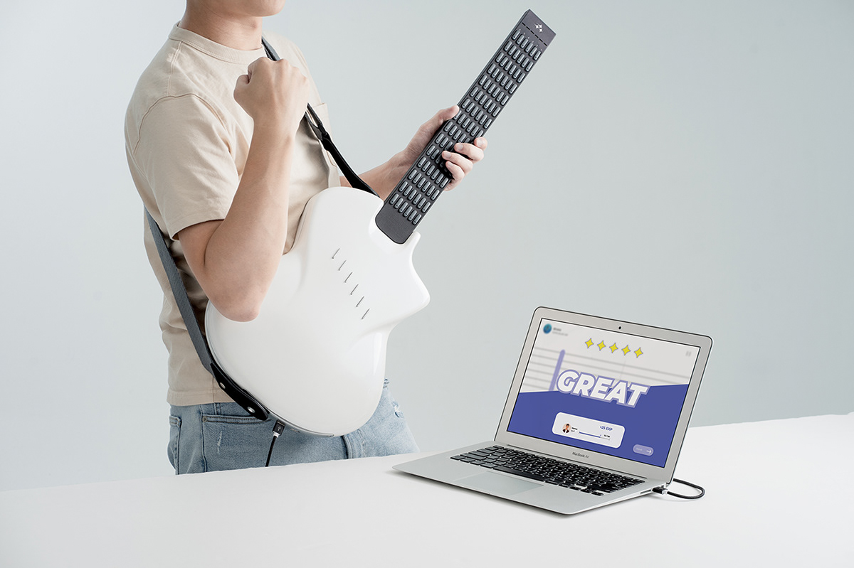 Light，Digital guitar，Musical Instruments，originality，