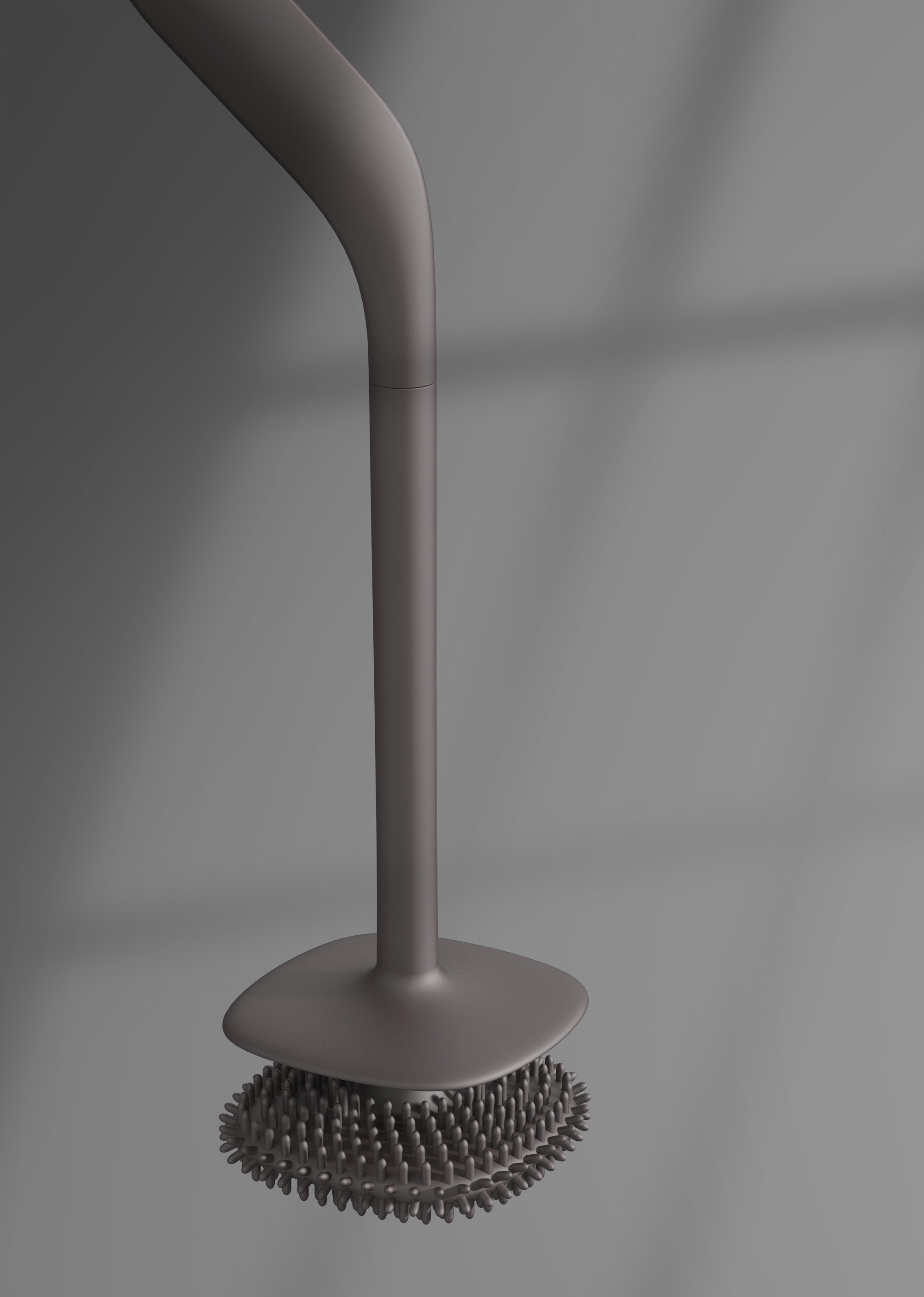 Design of New Toilet Brush，