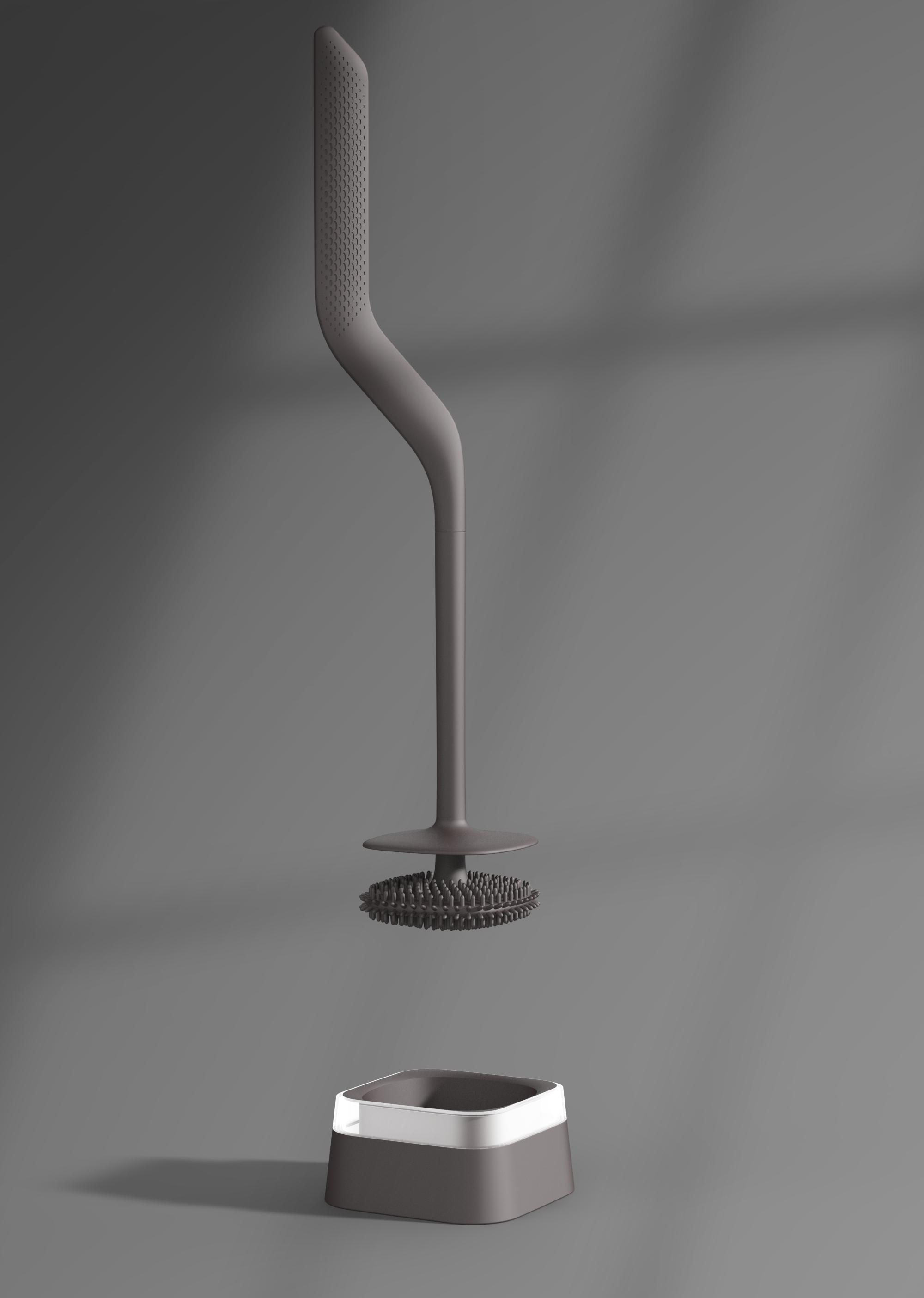 Design of New Toilet Brush，