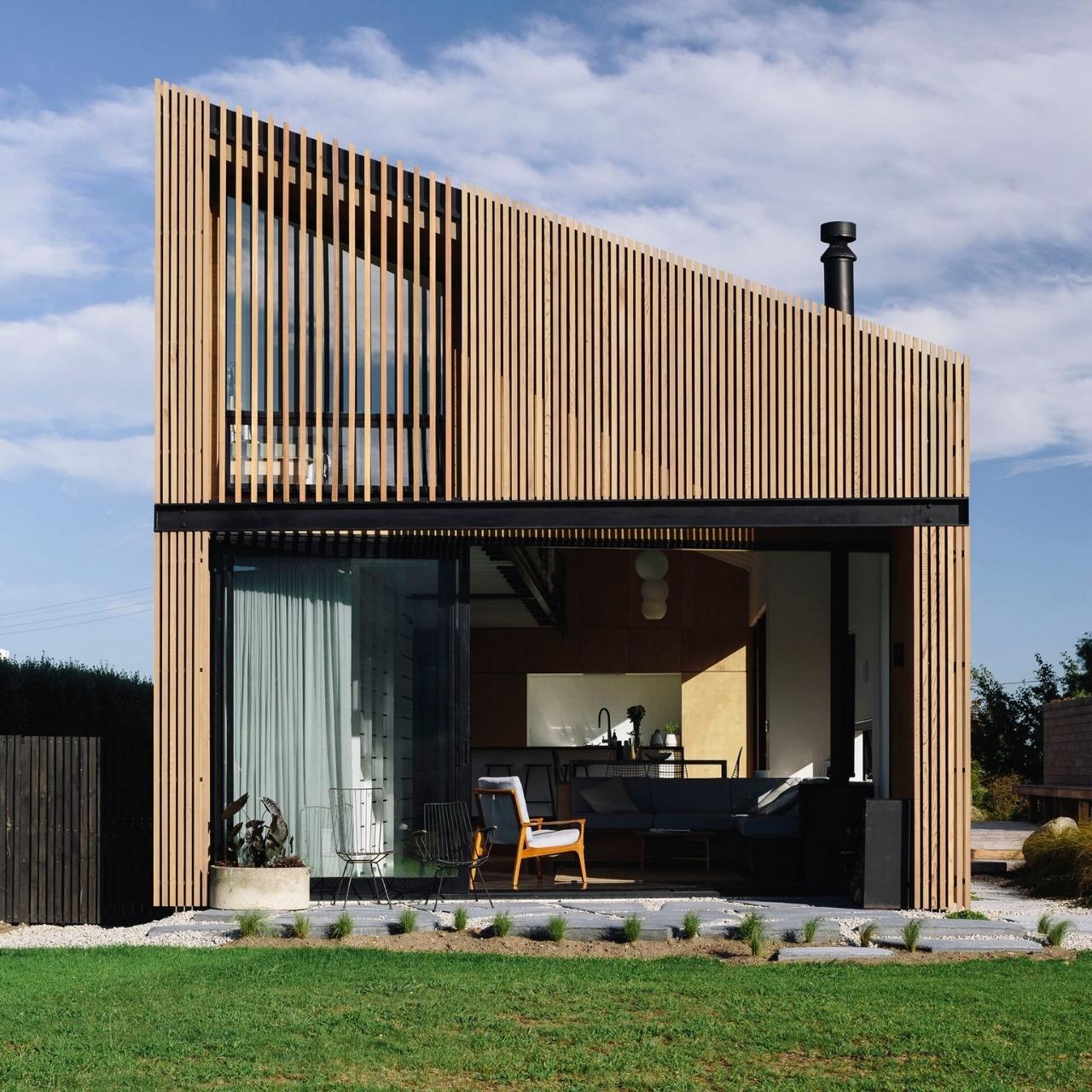 New Zealand，Geometric hut，Architecture，