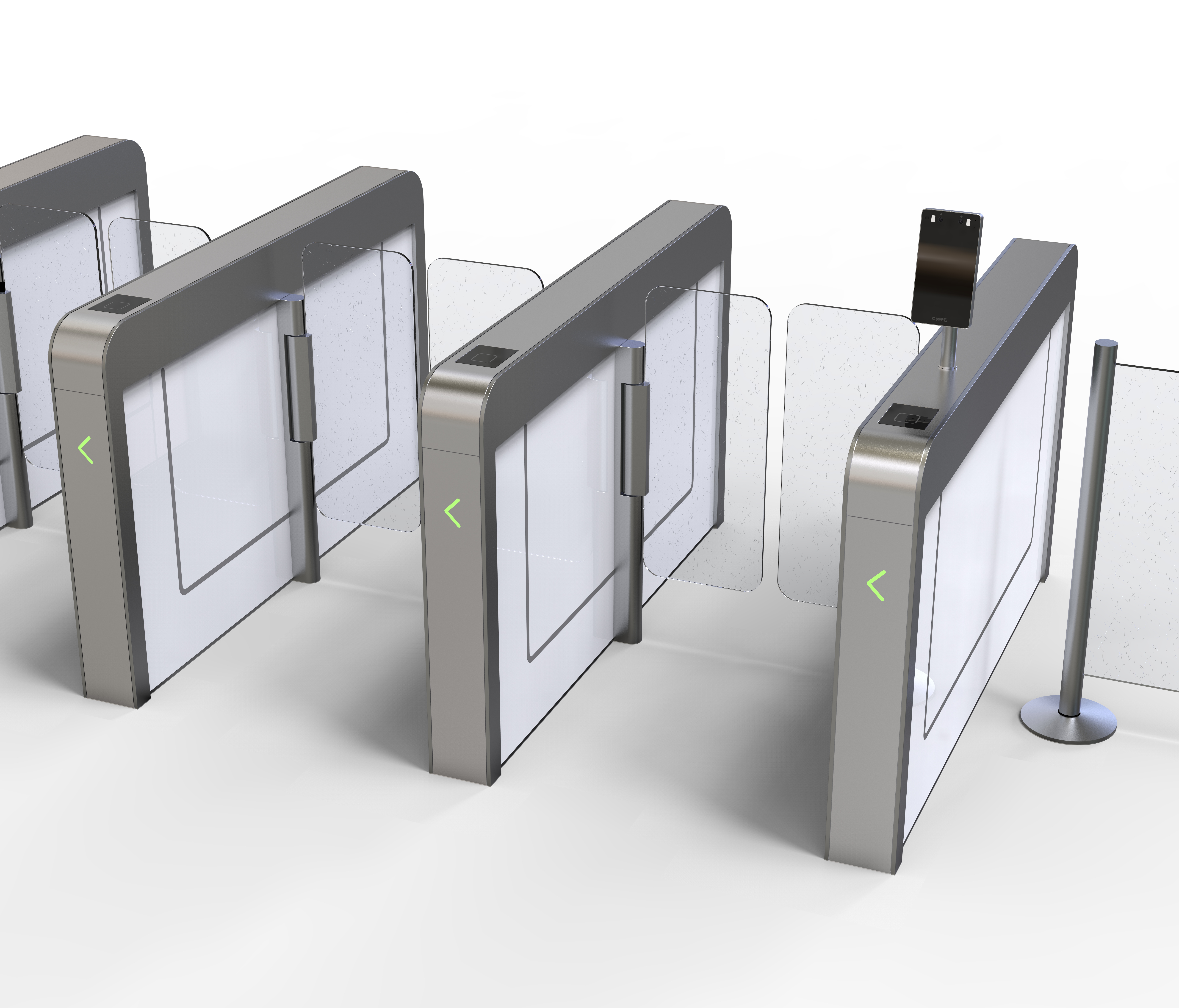 Speed door，Channel gate，Face recognition access control，