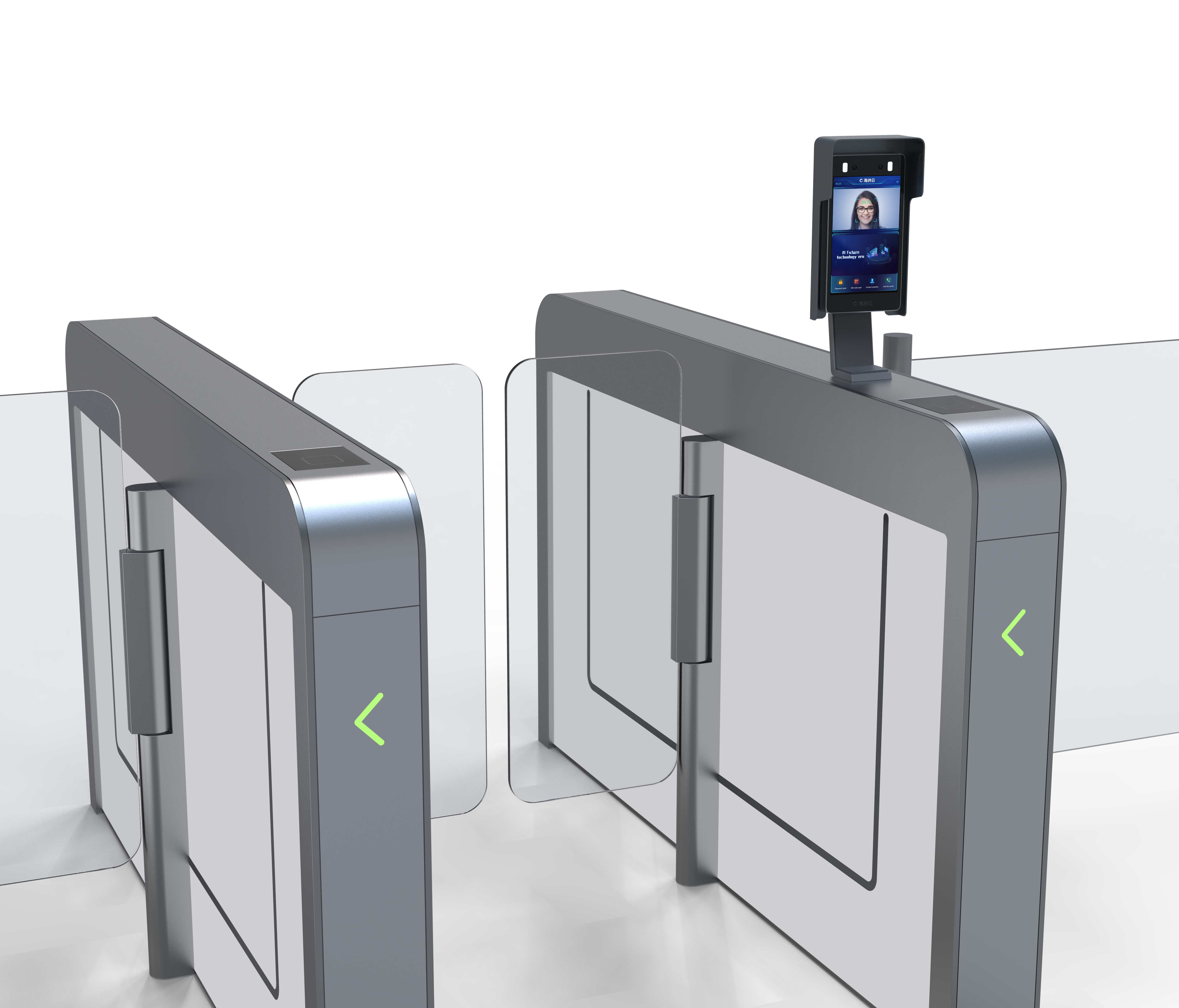 Speed door，Channel gate，Face recognition access control，