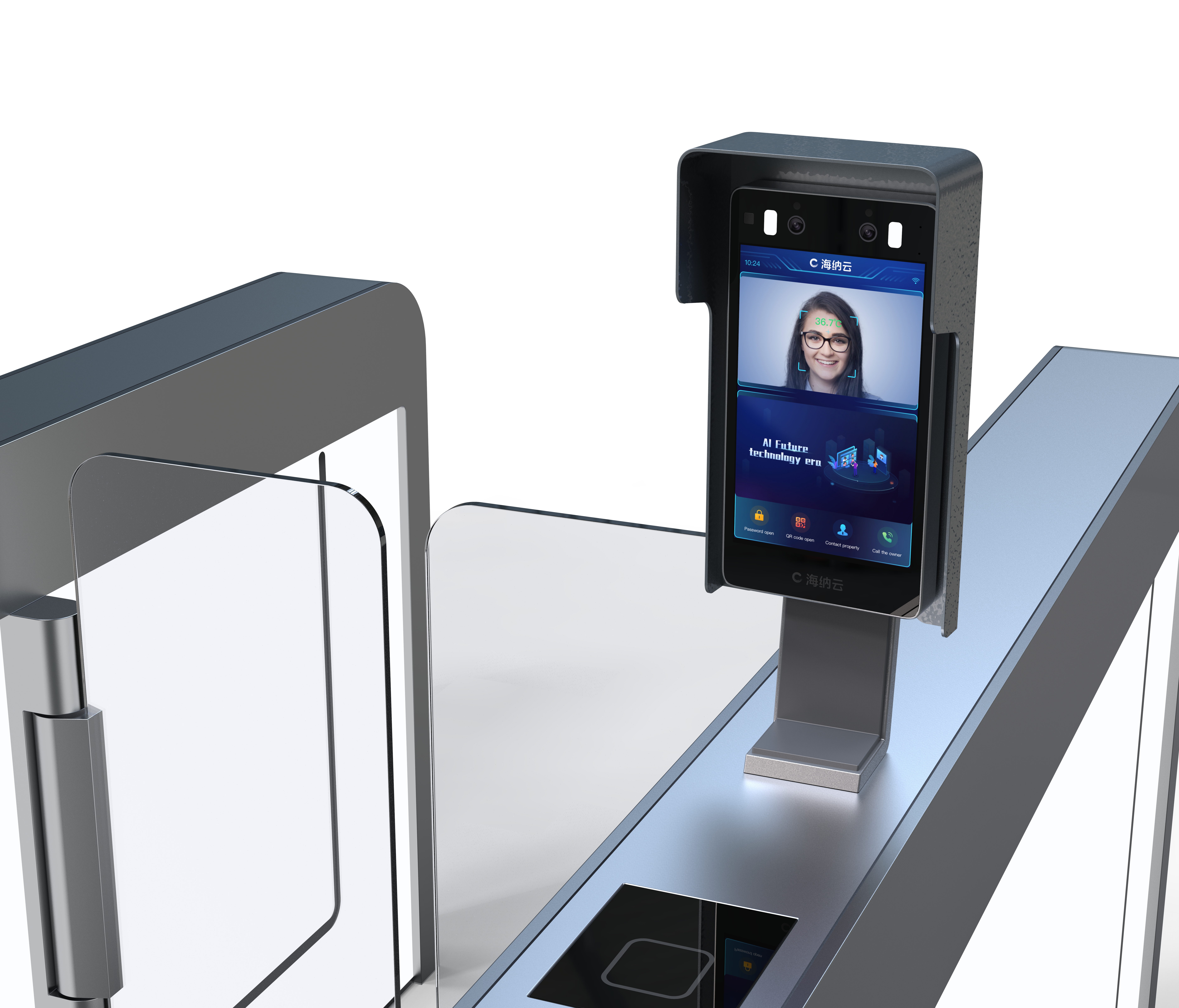 Speed door，Channel gate，Face recognition access control，