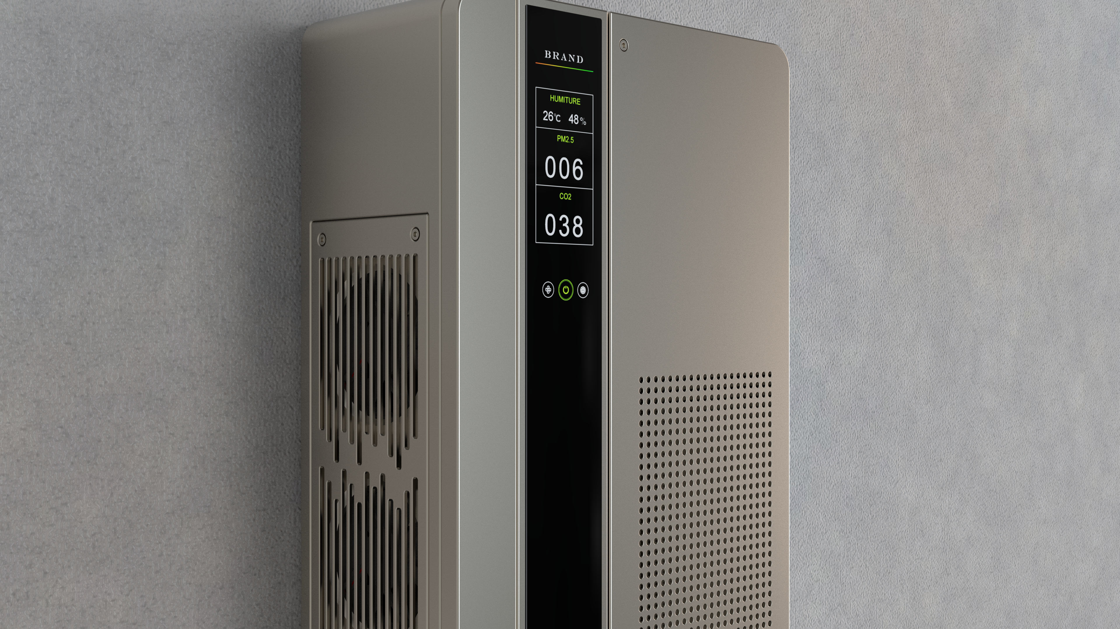 air cleaner，purifier，household electrical appliances，Wall hanging，