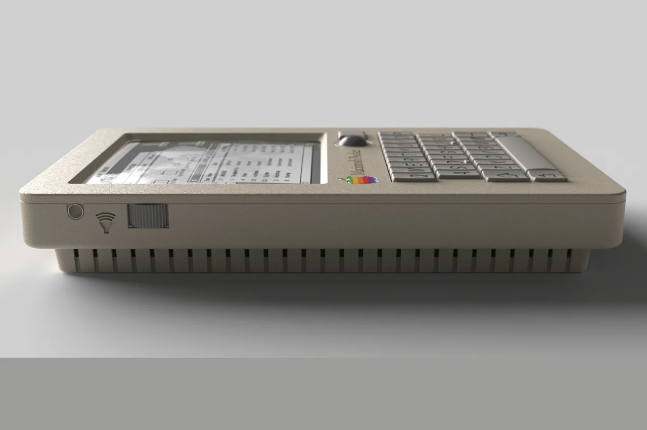 Handheld computer，macintosh，keyboard，