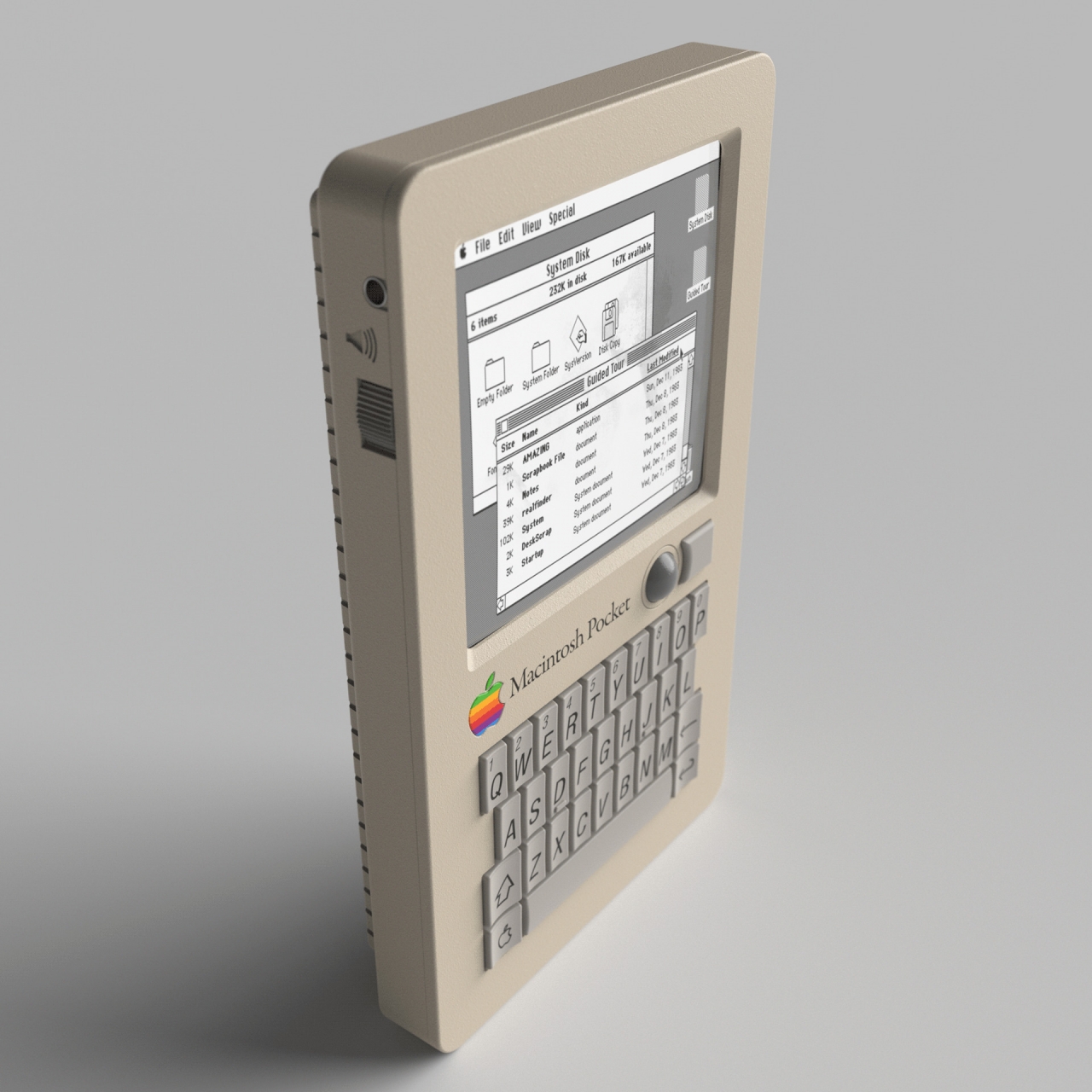 Handheld computer，macintosh，keyboard，