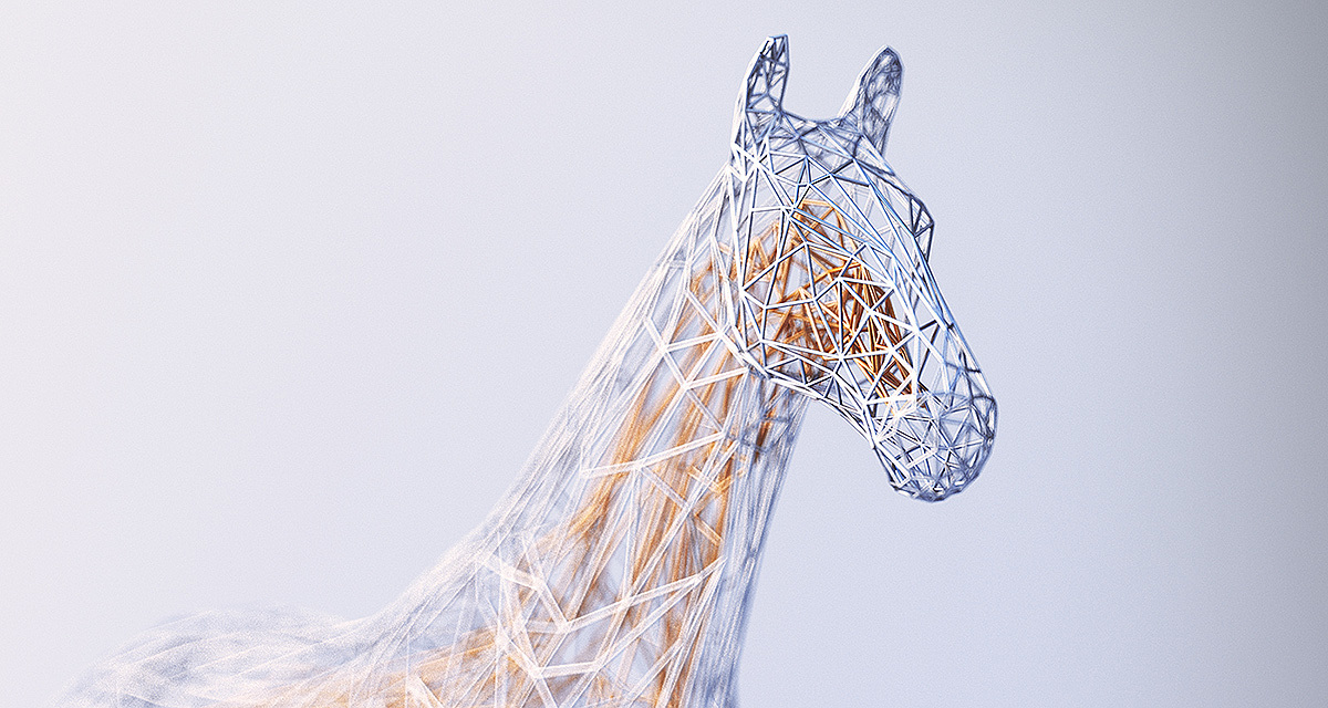 turtle，fox，horse，deer，v2，WIRES，decorate，