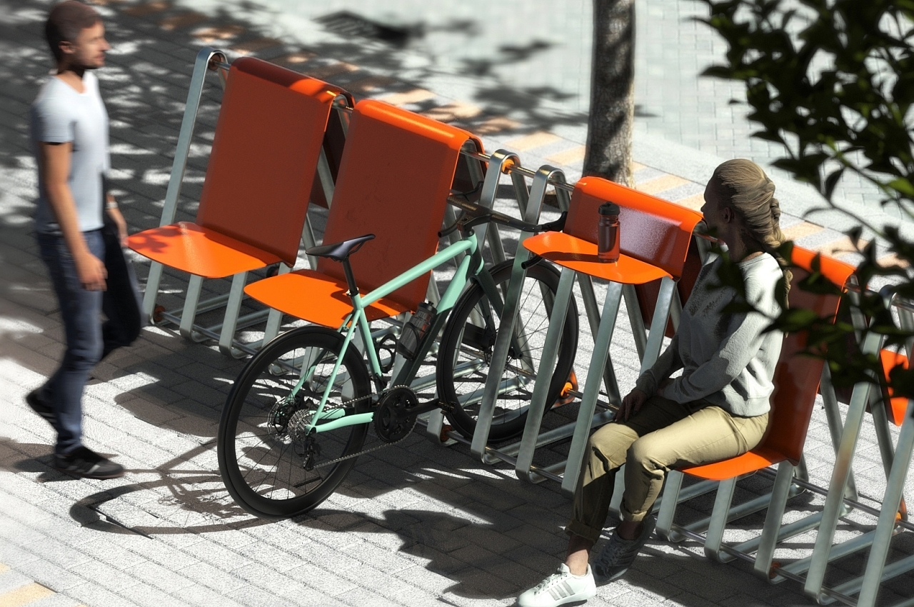 modularization，bench，Bicycle，industrial design，Design，design，