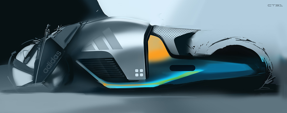 locomotive，Industrial design drawing，