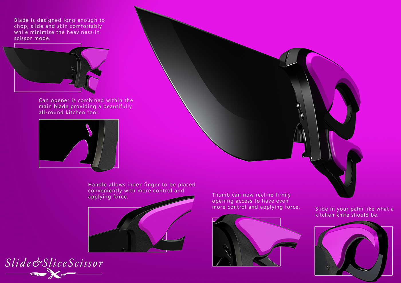 Kitchenware，tool，scissors，eye，multi-function，