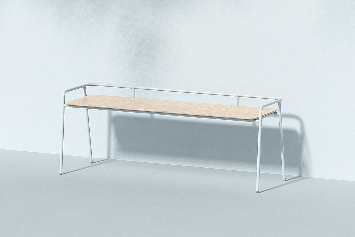 长椅，家具，Bench，