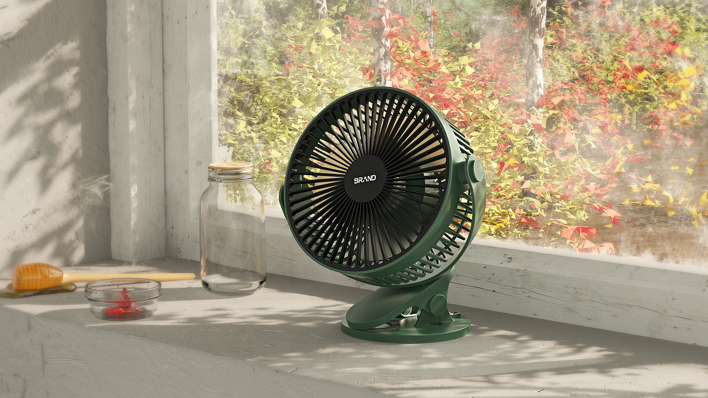 Fan，desktop，Clip，Simplicity，Render，purify，fresh，