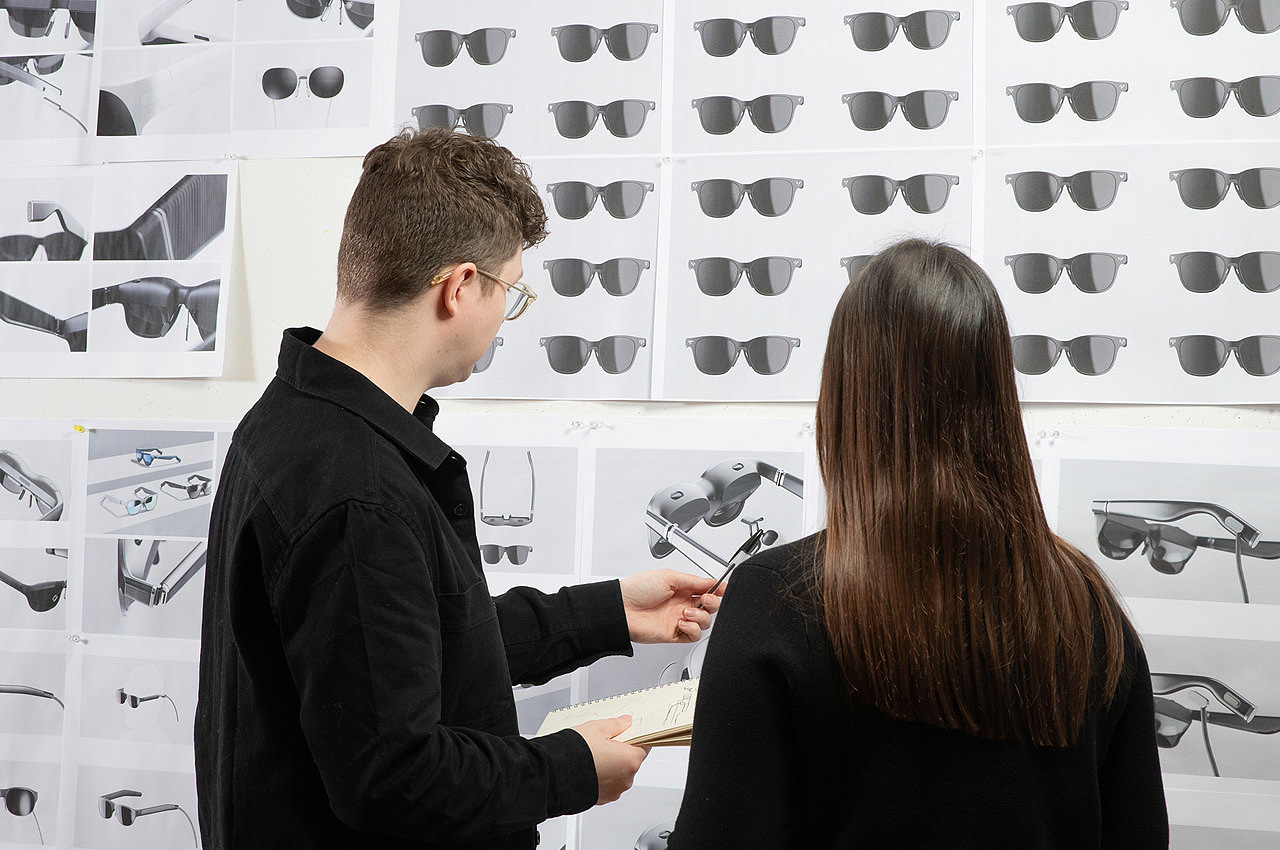 眼镜，智能眼镜，极简主义，设计，工业设计，