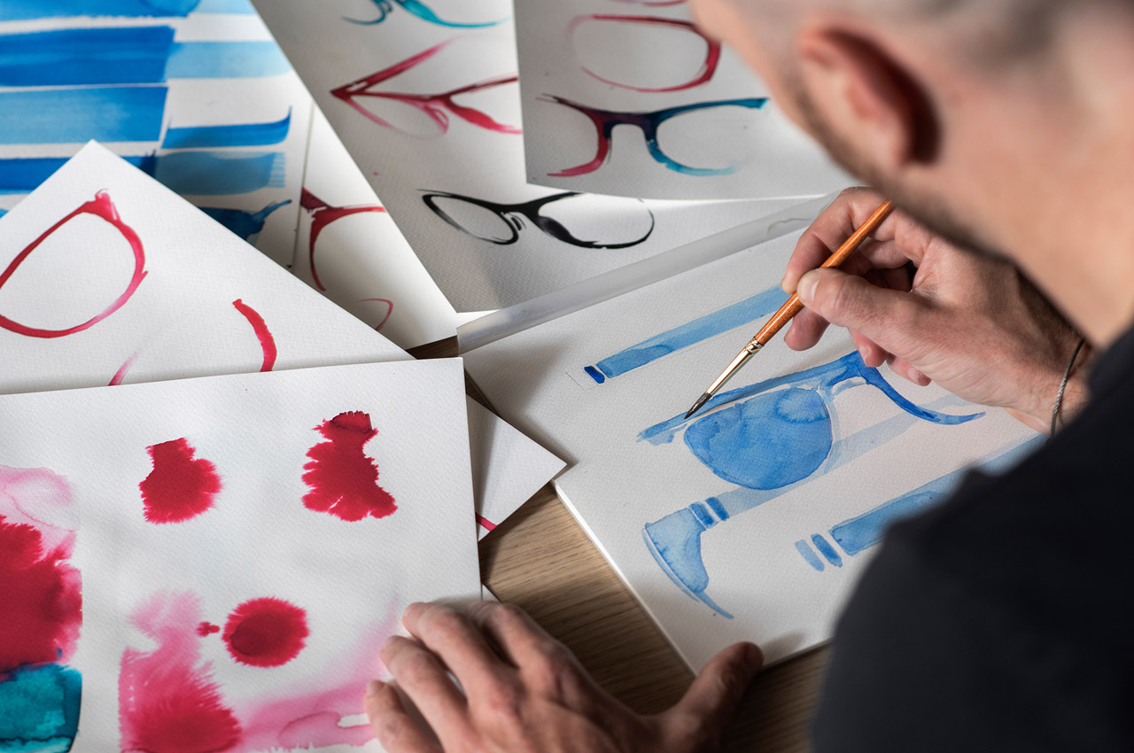 glasses，Smart glasses，Minimalism，Design，industrial design，