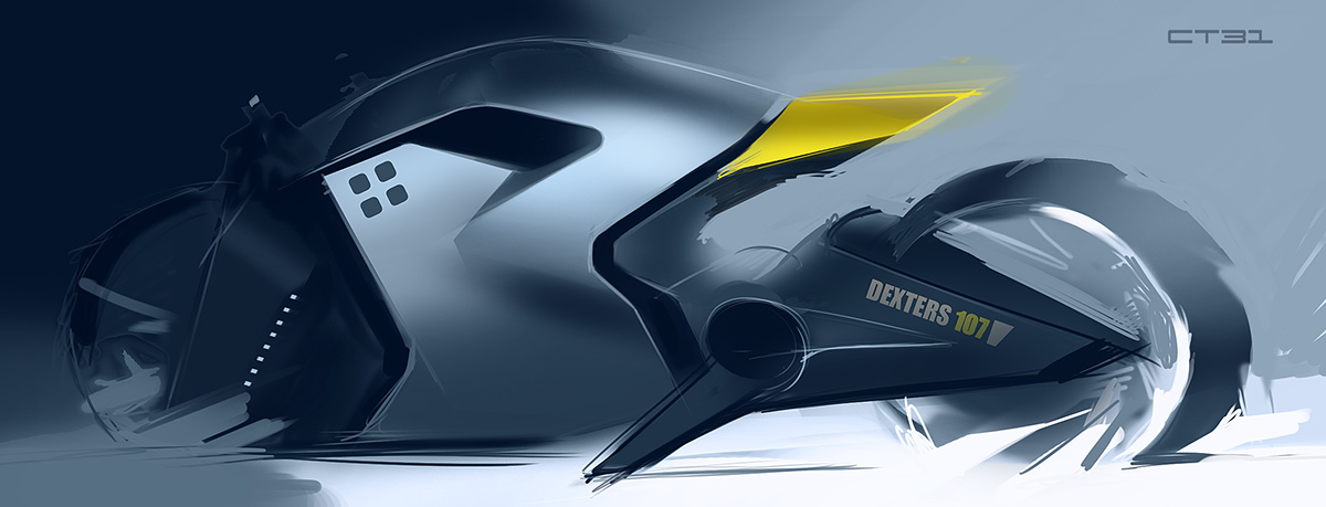 locomotive，Industrial design drawing，