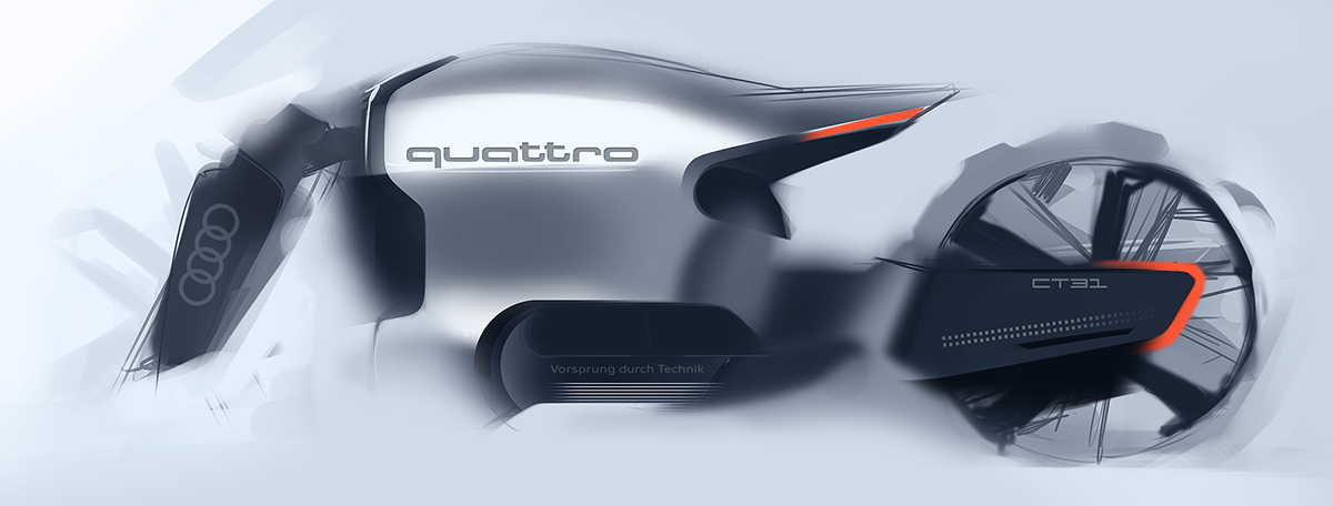 locomotive，Industrial design drawing，