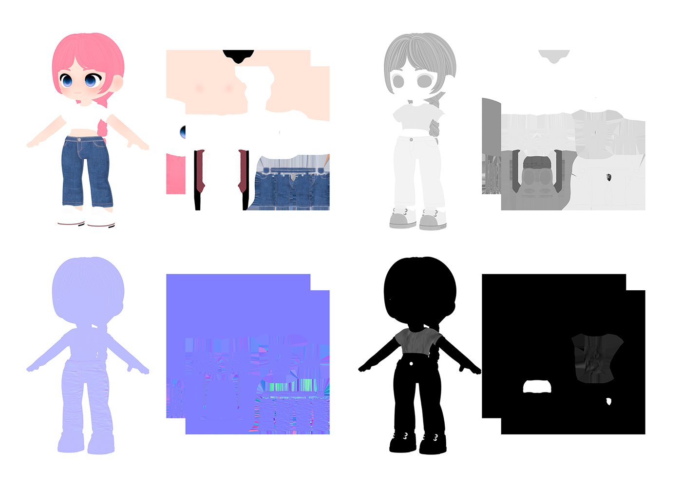 3d，role，Role design，lovely，female sex，girl，girl，