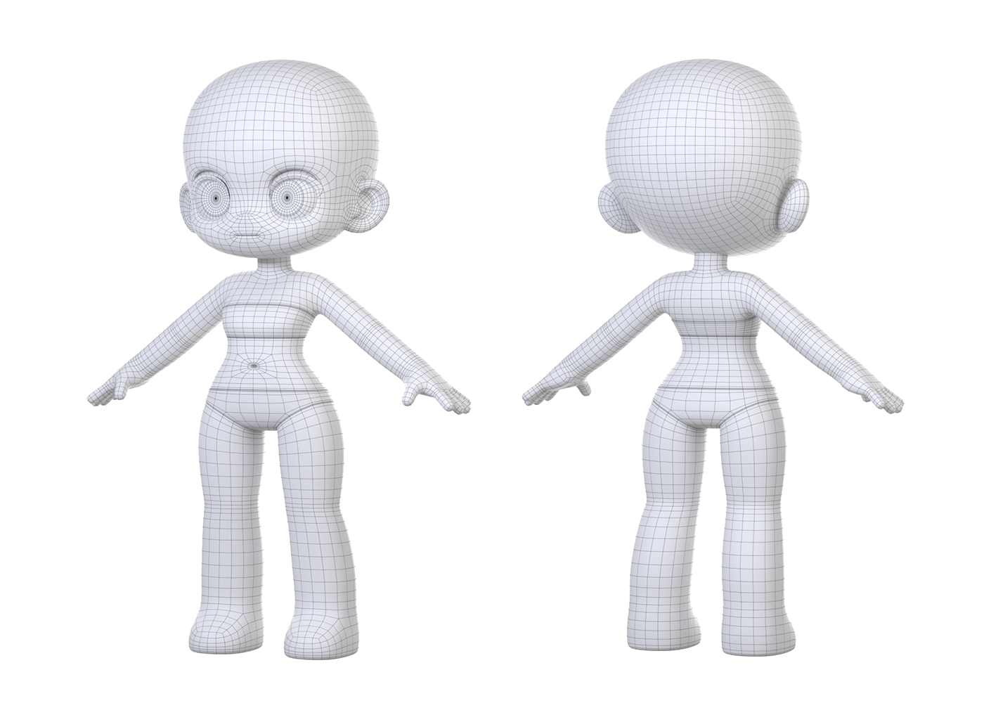 3d，role，Role design，lovely，female sex，girl，girl，