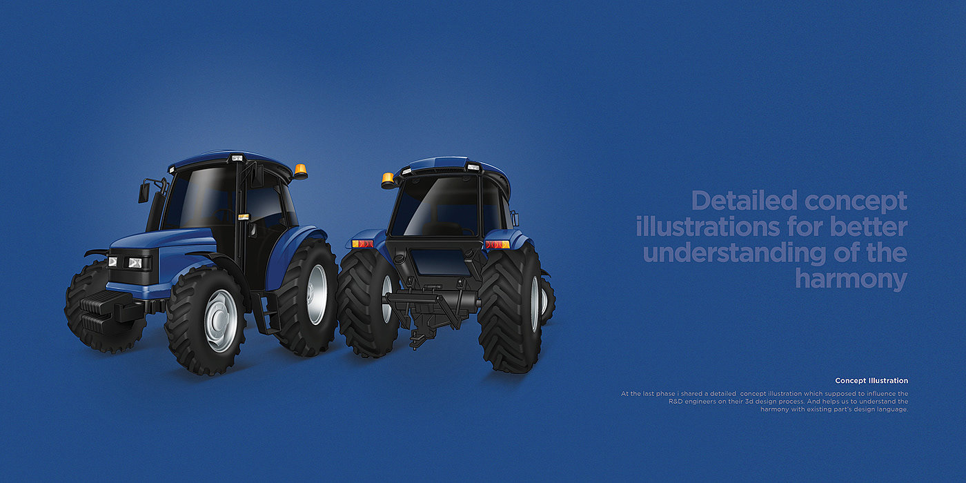 Tractor，transport，Design，conceptual design，Tractor Cabinet，