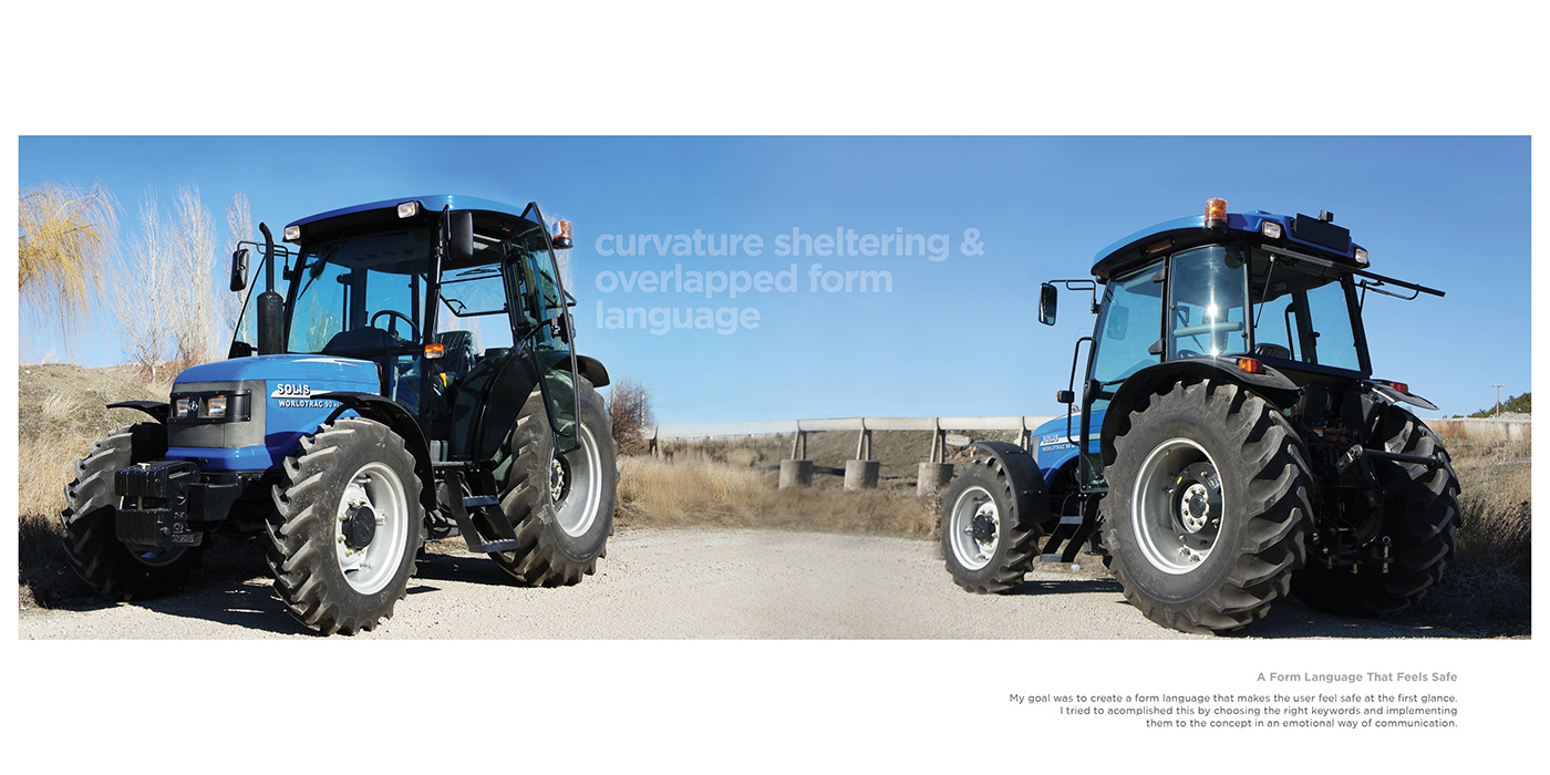 Tractor，transport，Design，conceptual design，Tractor Cabinet，