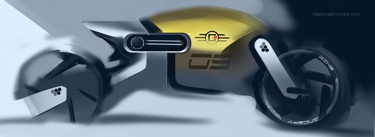 locomotive，Industrial design drawing，