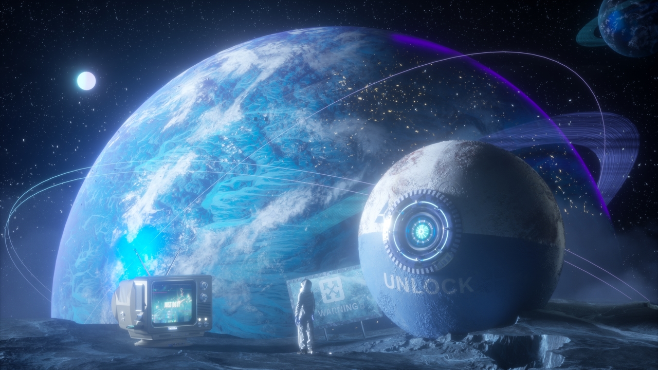 C4d宇宙场景练习 普象网