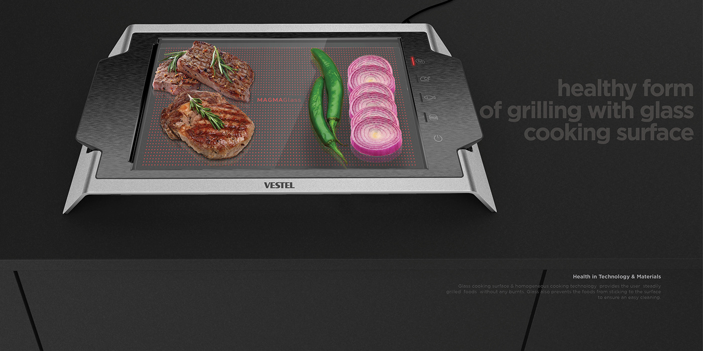 product design，originality，R&D，conceptual model，Grill，