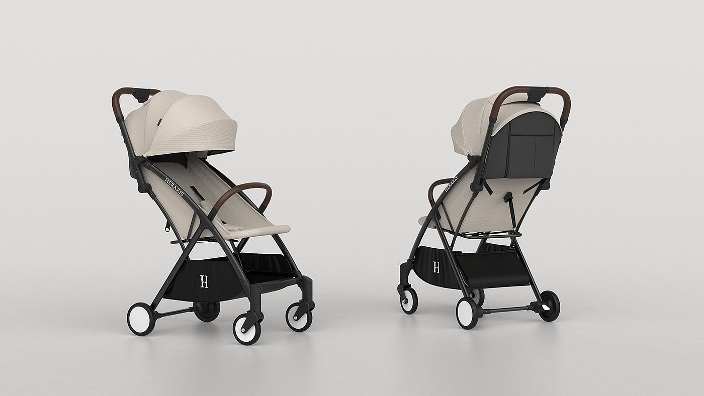 baby carriage，product design，garden cart，stroller，