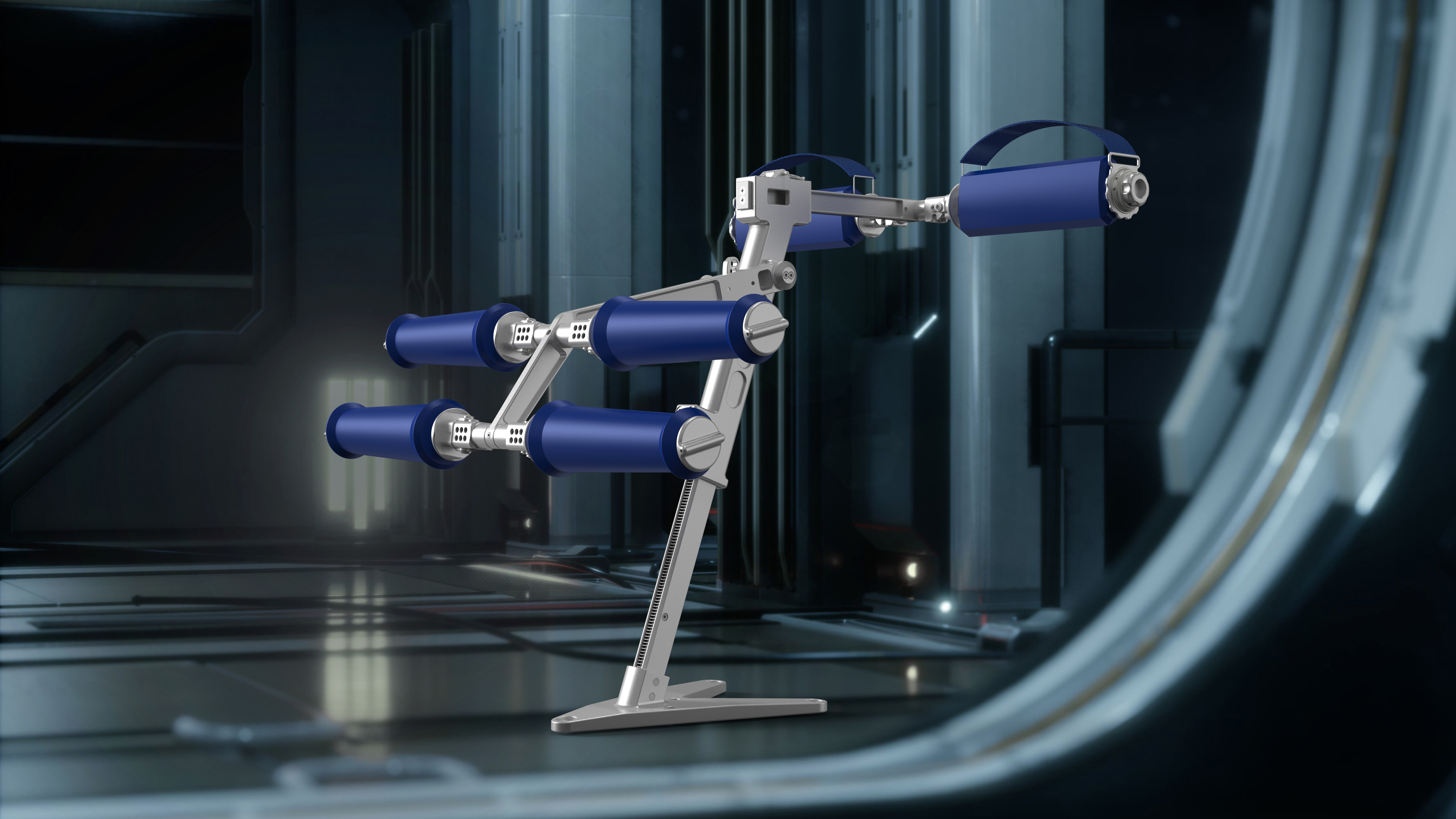 China Space Station Core Module，Sky and Core Compartment，Body stopper，Fitness Equipment，