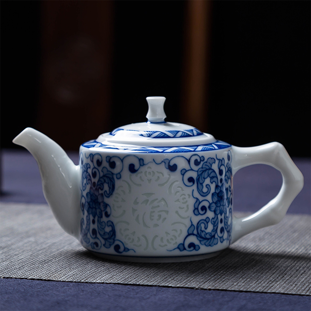 Jingdezhen tea set，Ceramic tea set，Jingdezhen，ceramics，tea set，suit，Gift box，gift，