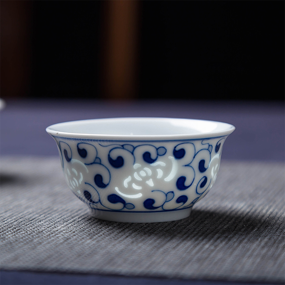 Jingdezhen tea set，Ceramic tea set，Jingdezhen，ceramics，tea set，suit，Gift box，gift，