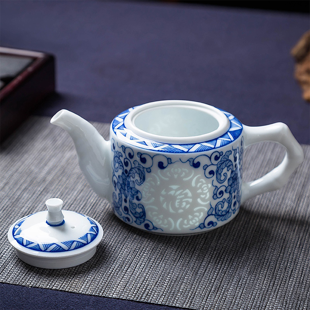 Jingdezhen tea set，Ceramic tea set，Jingdezhen，ceramics，tea set，suit，Gift box，gift，