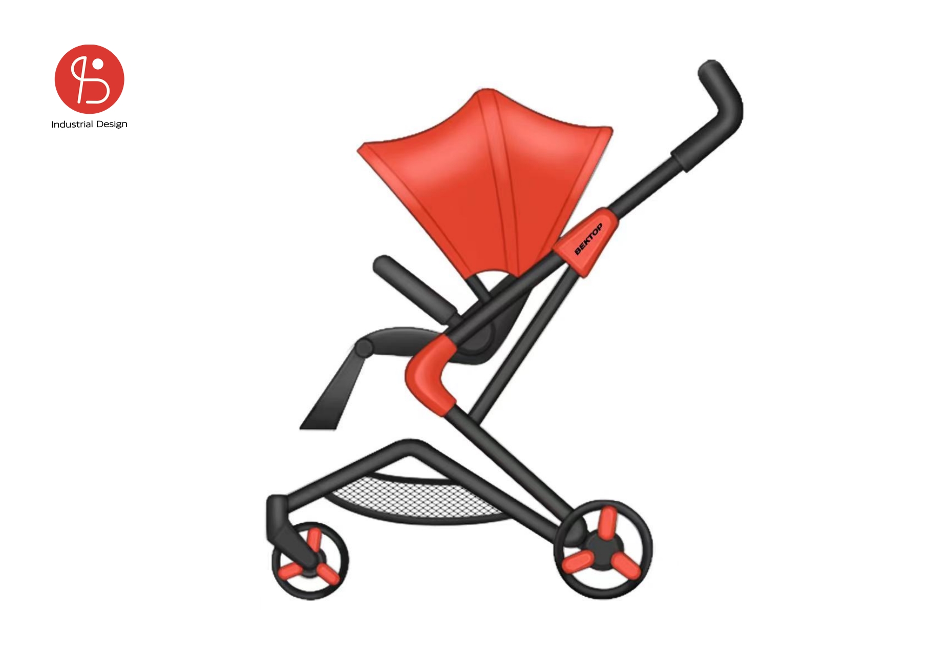 Hand-painted exterior design of the car，