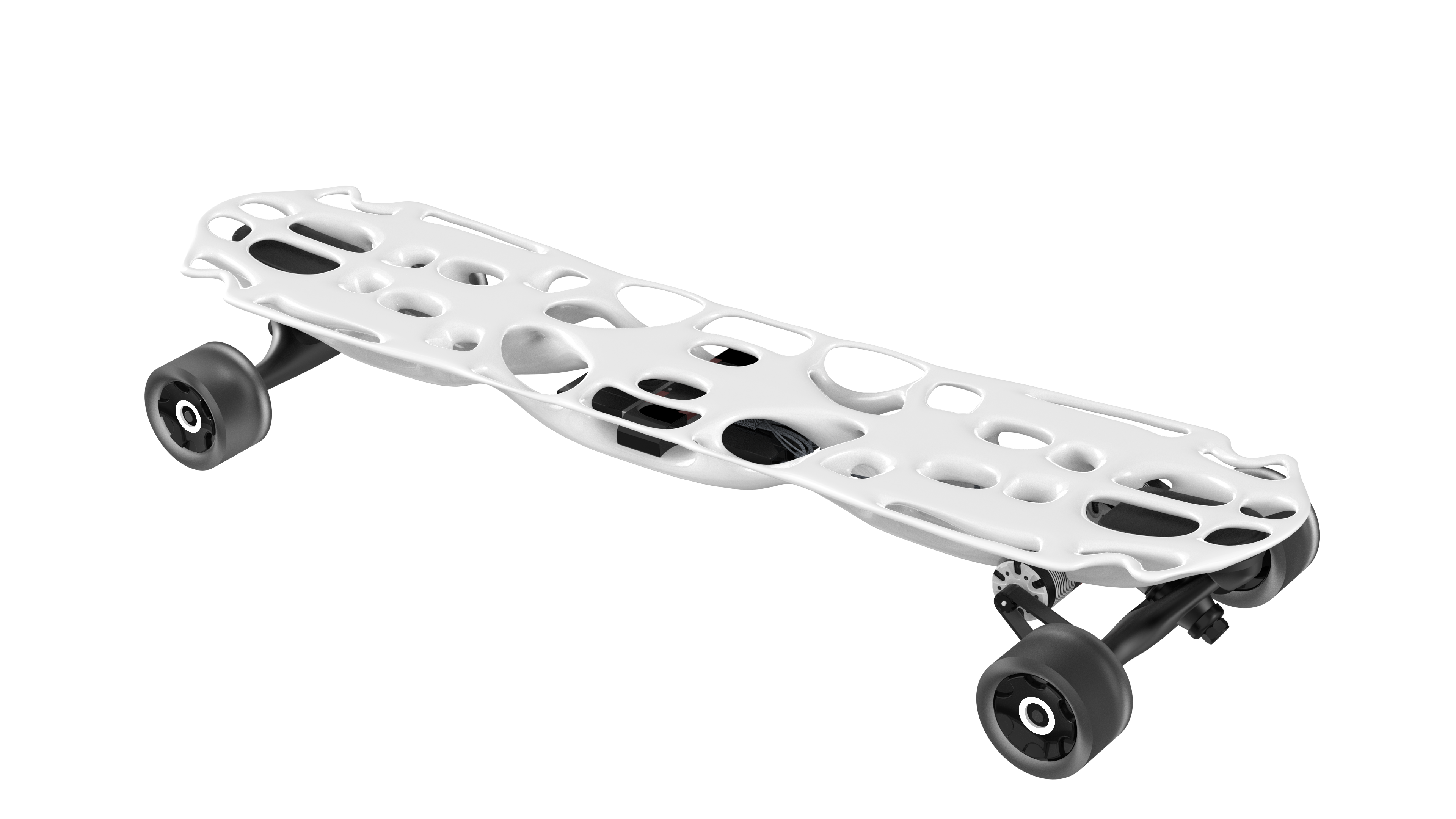 Topology optimization，Electric skateboard，Lightweight，