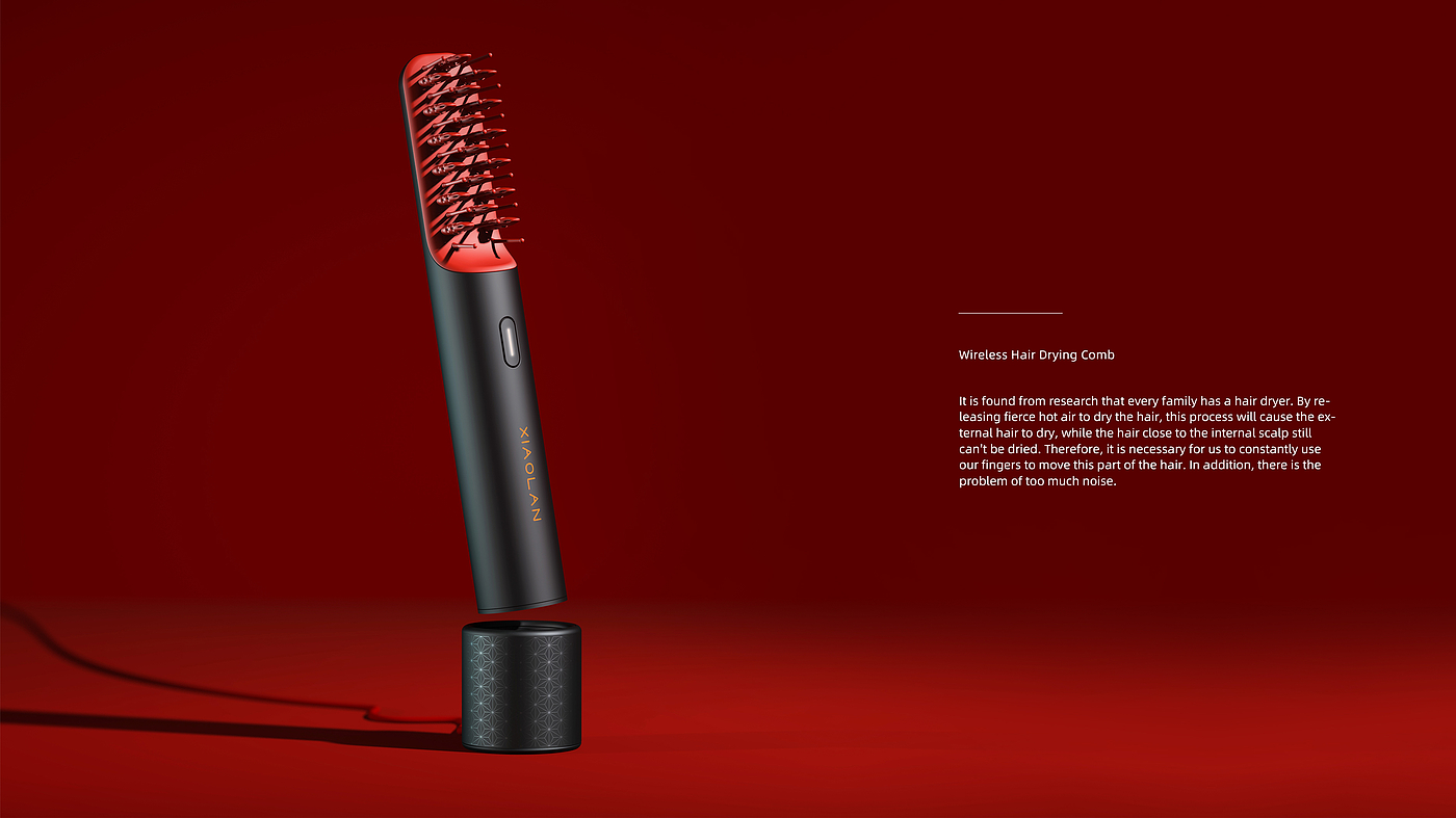 Dry hair comb，comb，Hair dryer，Hairdressing，massage，