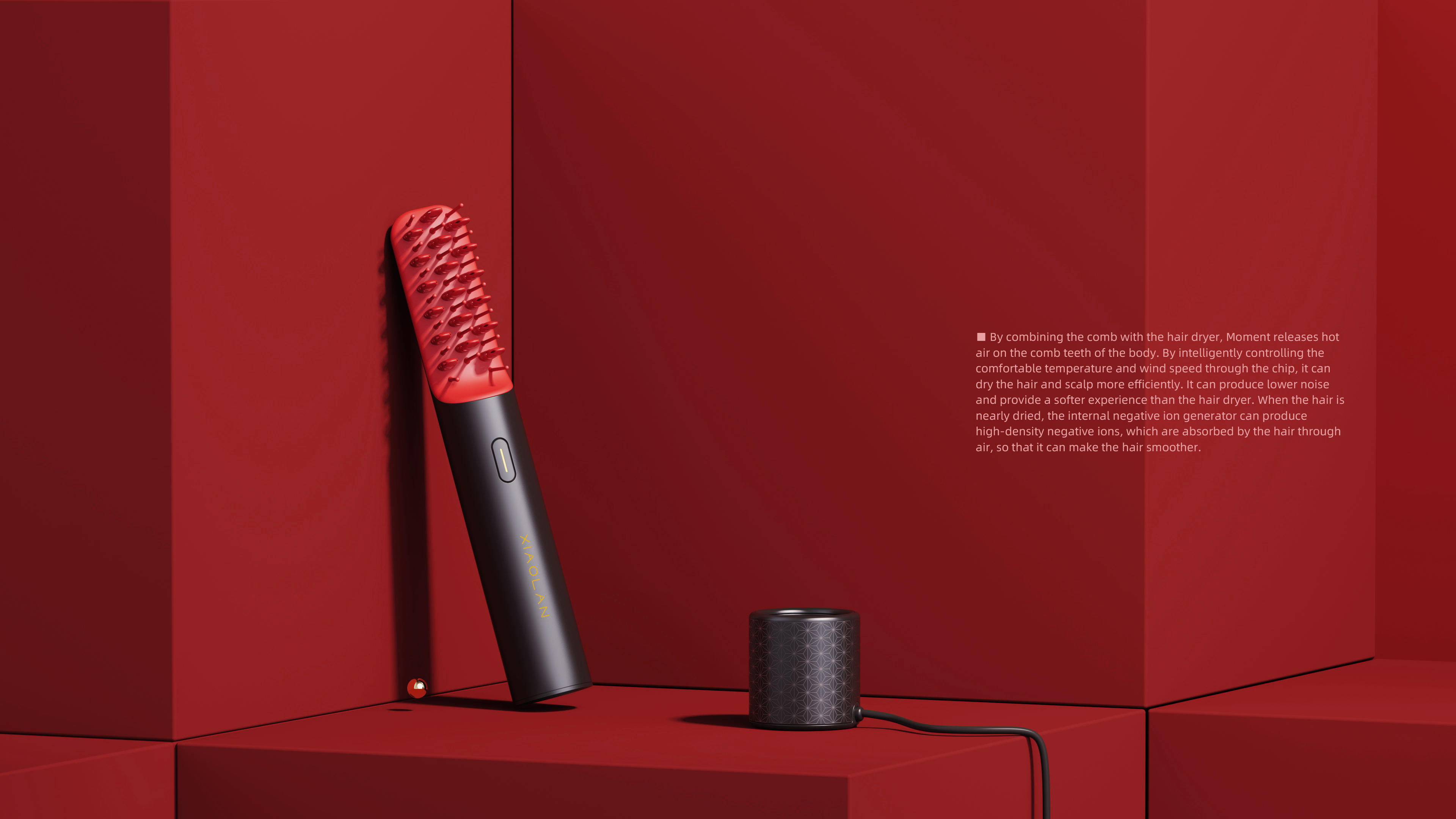 Dry hair comb，comb，Hair dryer，Hairdressing，massage，