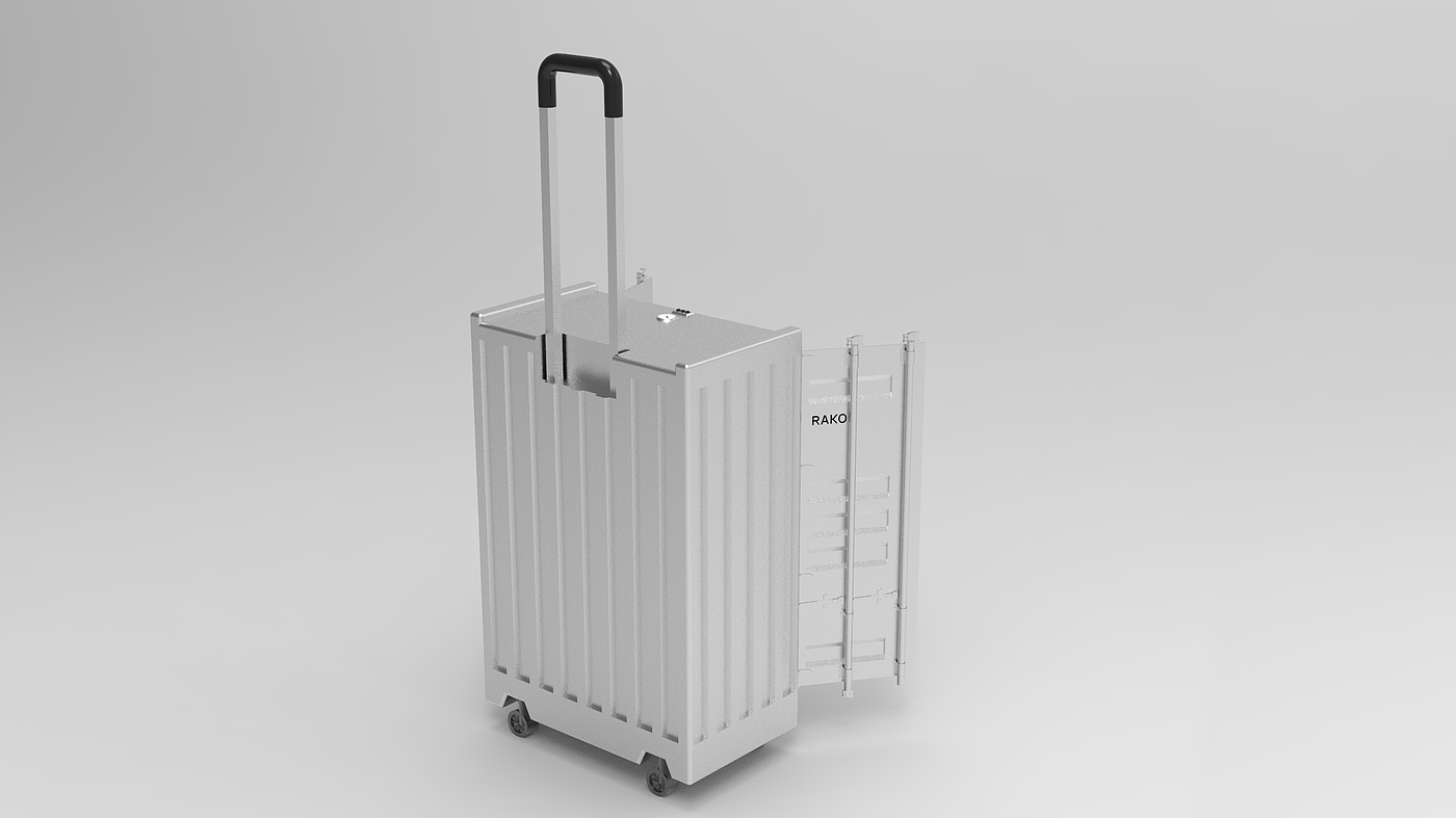 Luggage case, container，