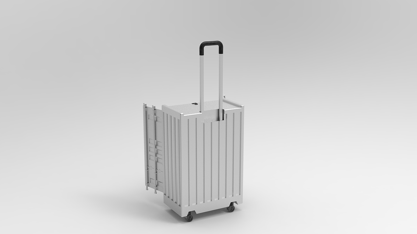 Luggage case, container，