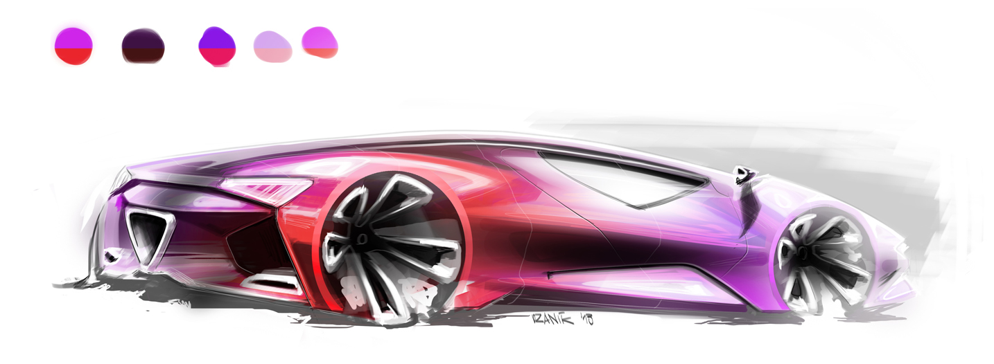 automobile，Hand drawn，sketch，