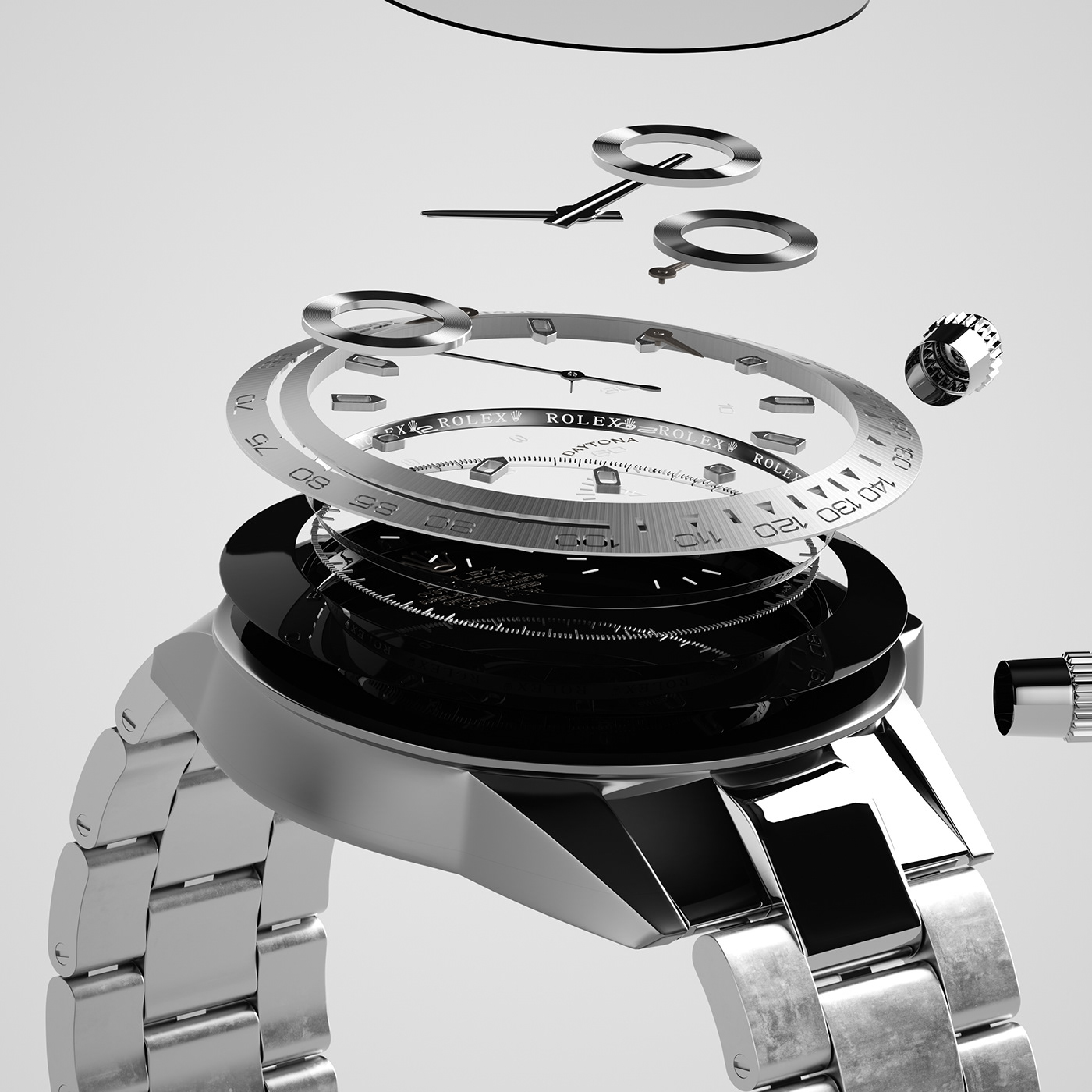 Wrist watch，watch，Animation CGI，