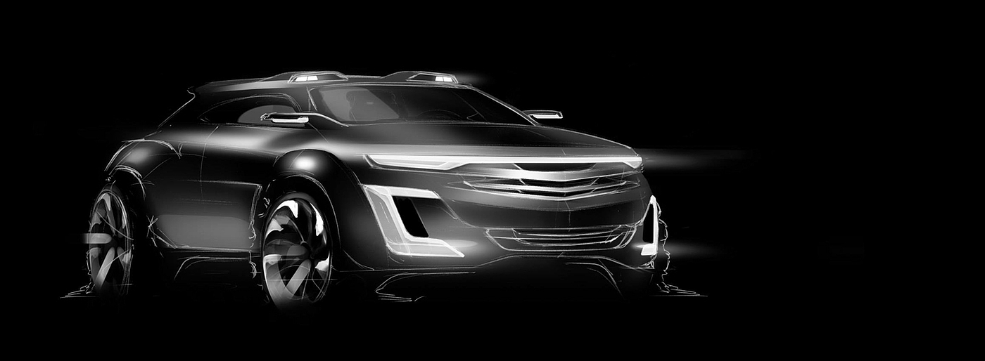 automobile，Hand drawn，sketch，