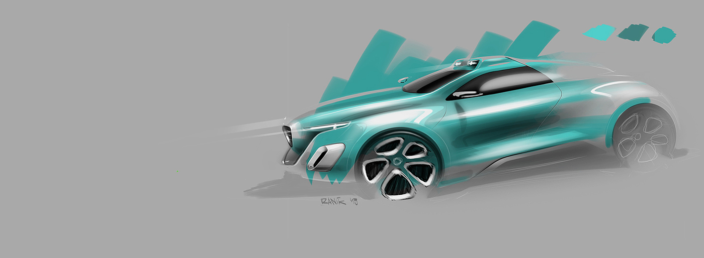 automobile，Hand drawn，sketch，