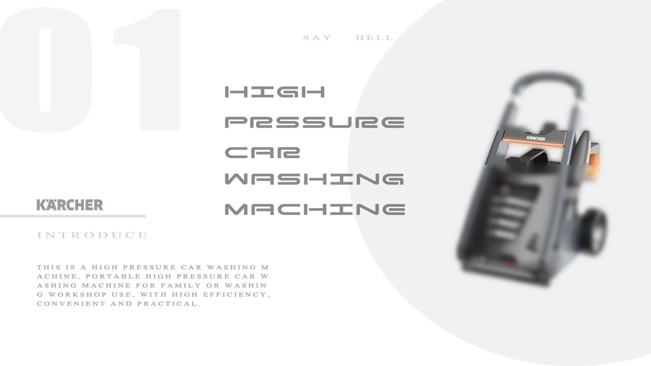 industrial design，product design，Mobile car washer，