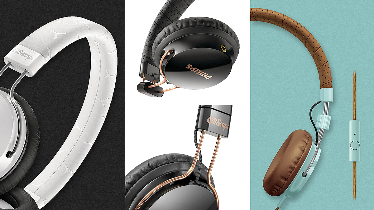 耳机，Citiscape Fixie，工业设计，产品设计，design，