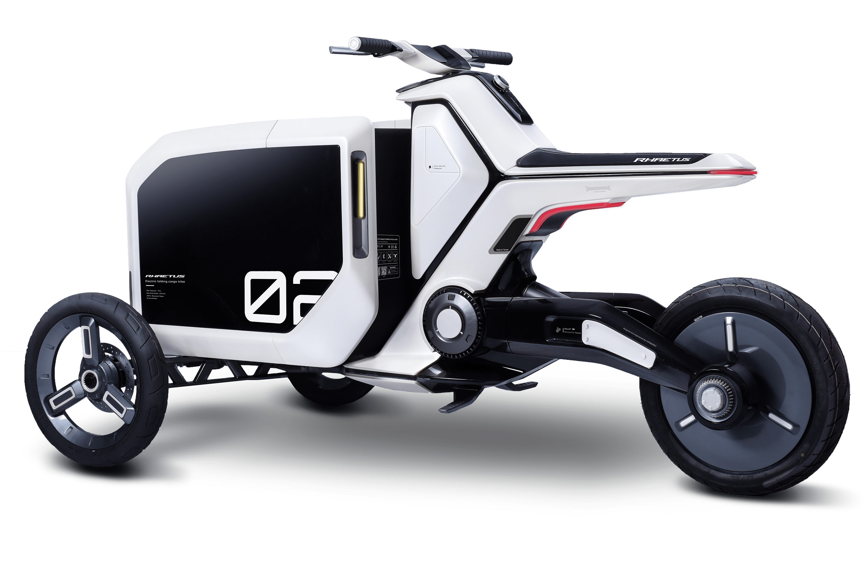 Automobile design，Render，rhino，cargobike，electric vehicle，industrial design，