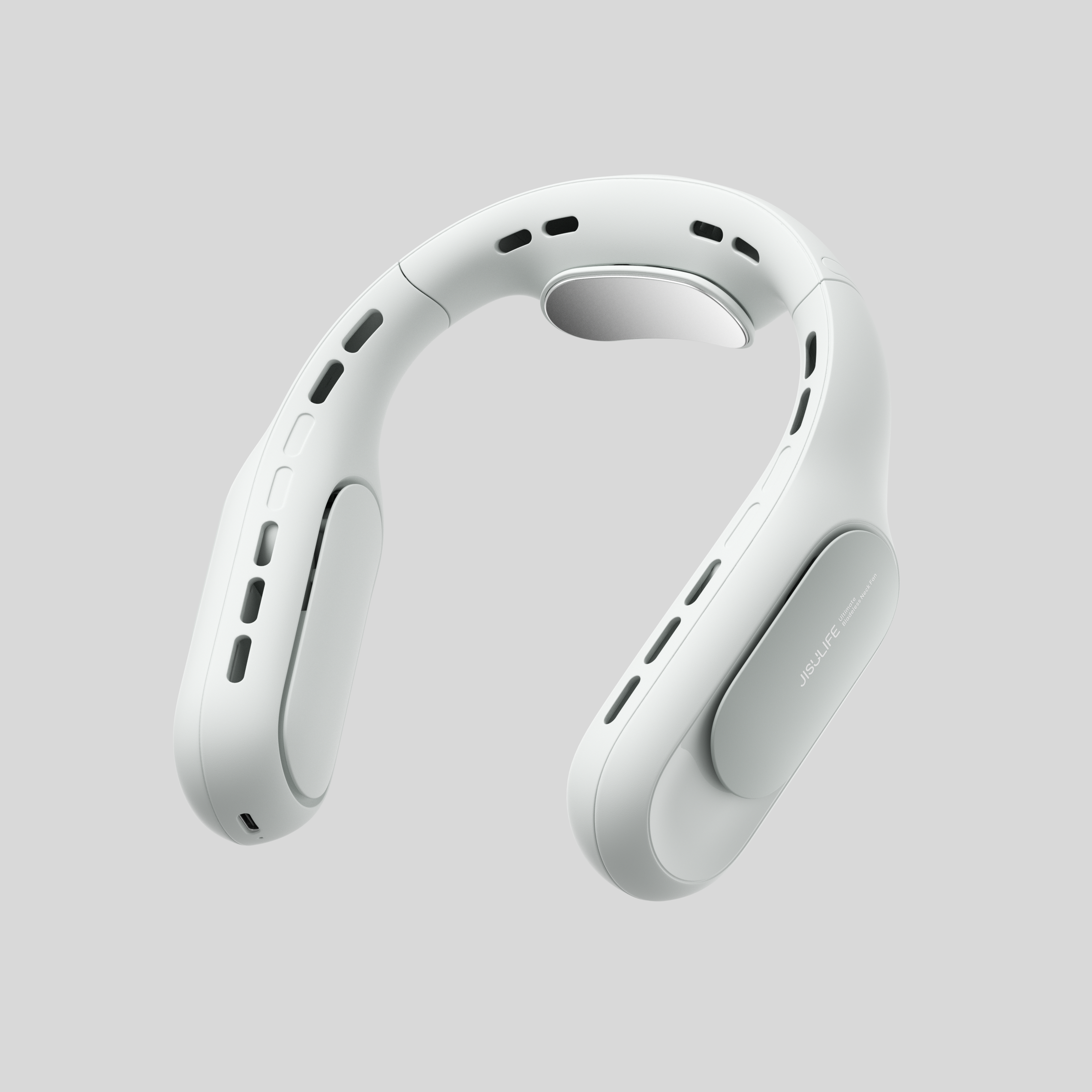 Product rendering，Hanging neck fan，