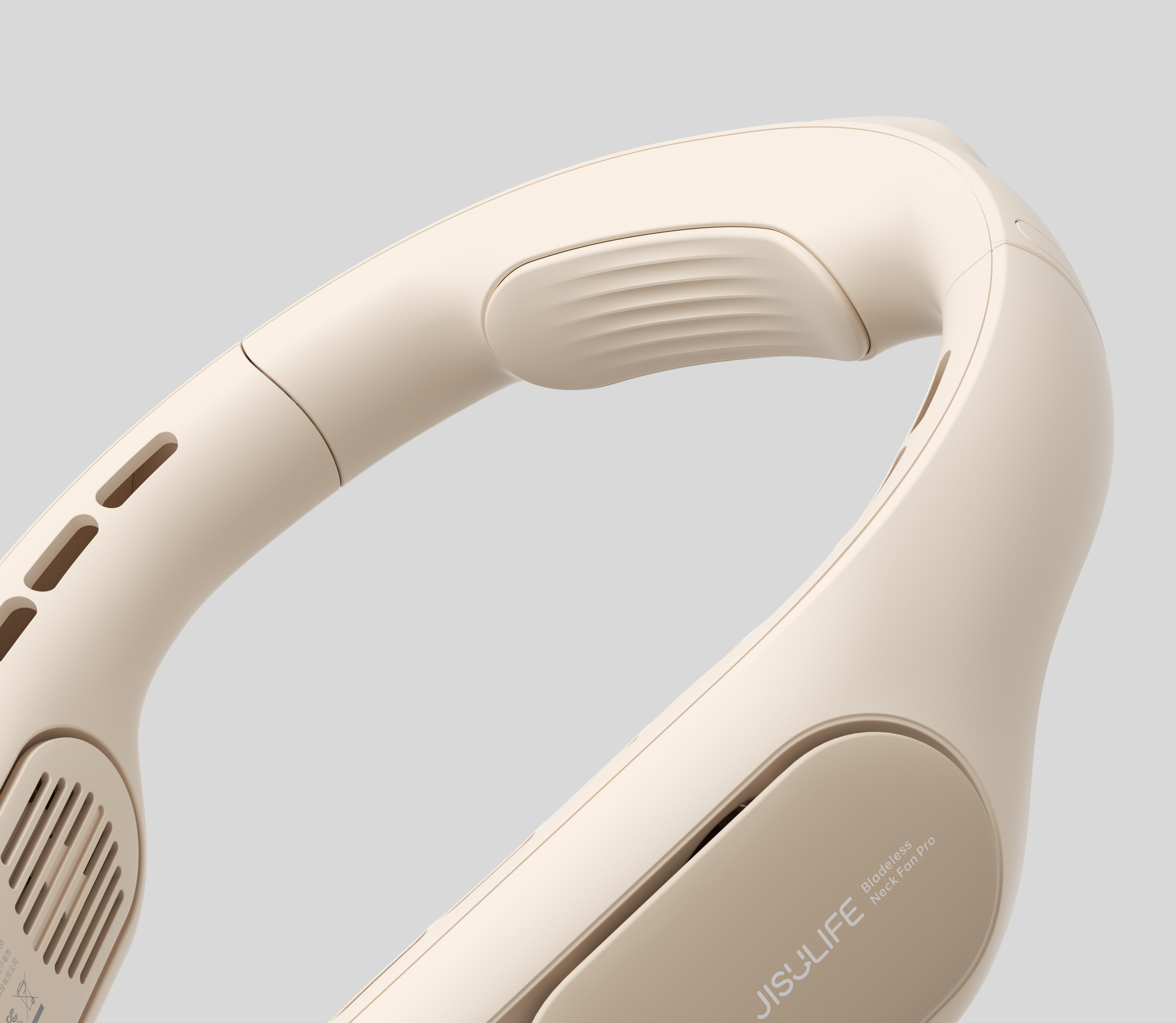 Product rendering，Hanging neck fan，